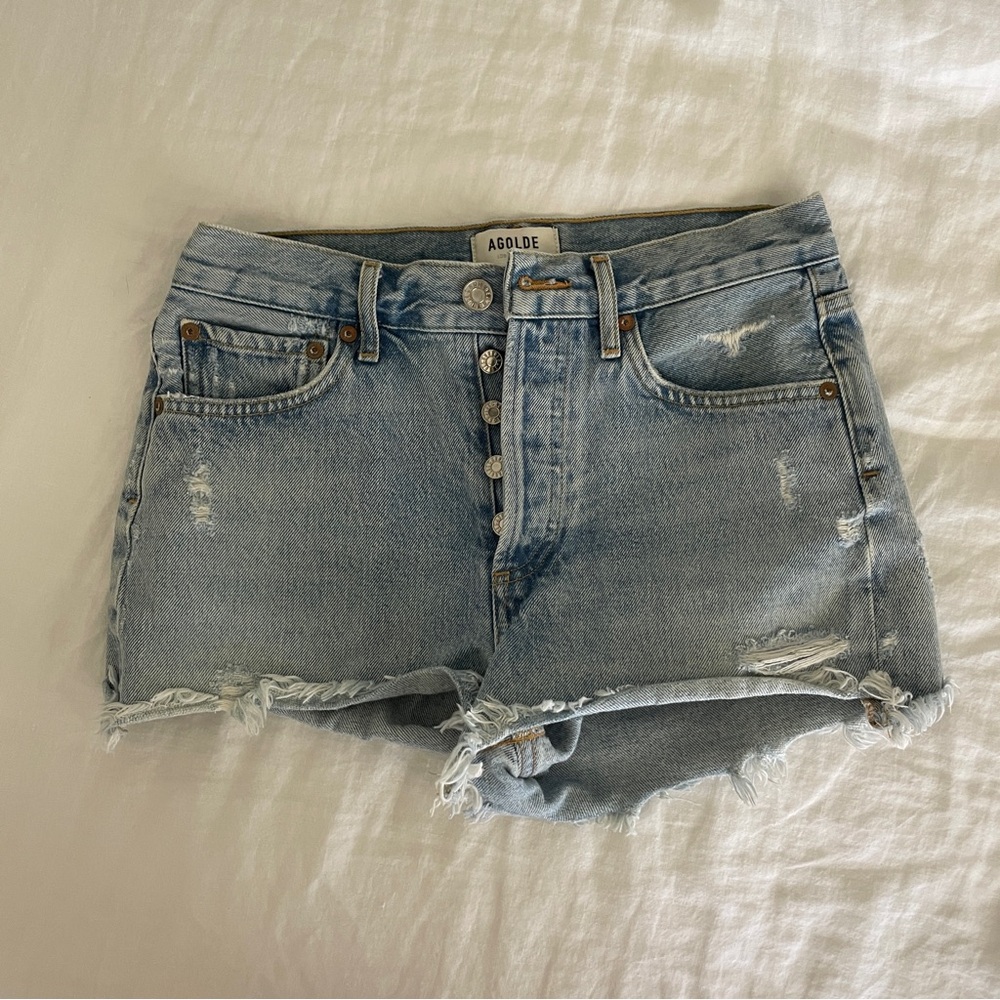 Agolde Parker Swapmeet Vintage Cut Off Shorts